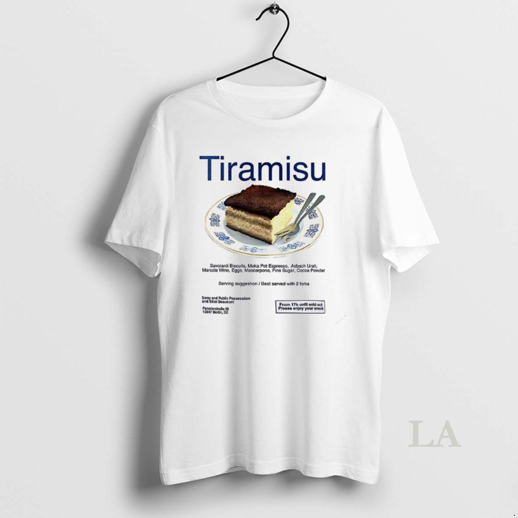 Original Tiramisu Serving Suggestion Best Served With 2 Forks T-Shirts, Hoodie, Sweatshirt | DripVista.com