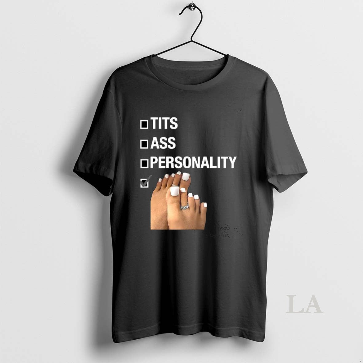 Original Tits Ass Personality Toes Selection Checklist Meme T-Shirts, Hoodie, Sweatshirt | DripVista.com