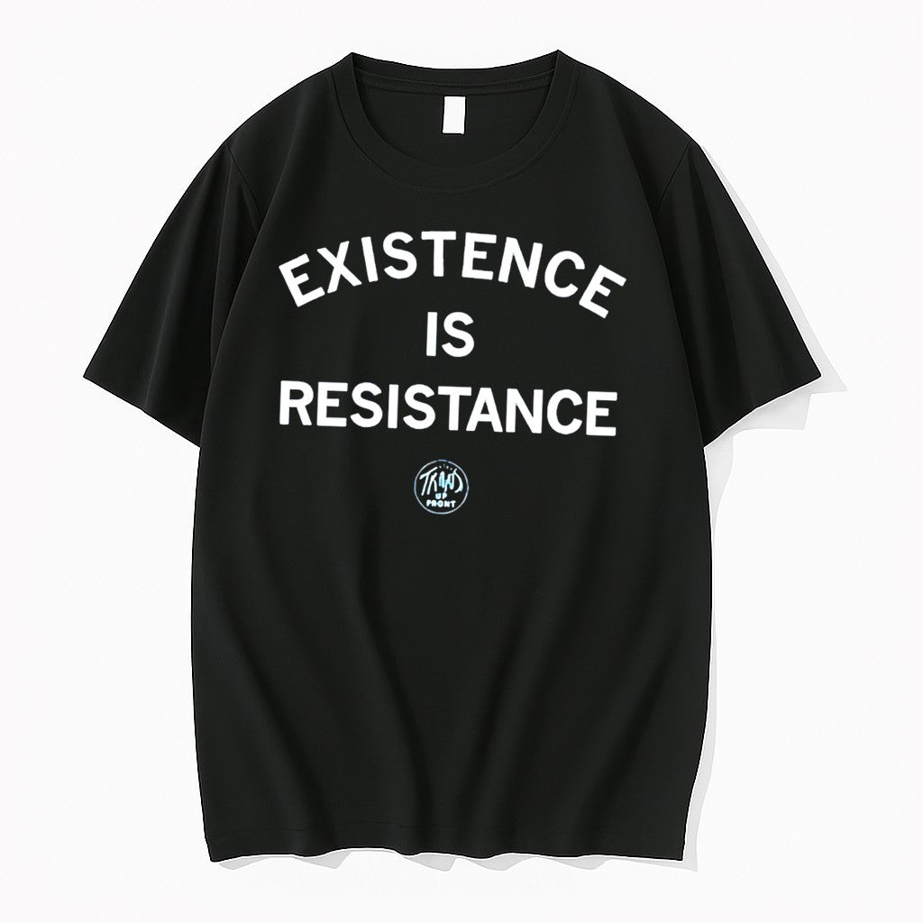 Original Trans Up Front Existence Is Resistance Tee Tshirts Jpg