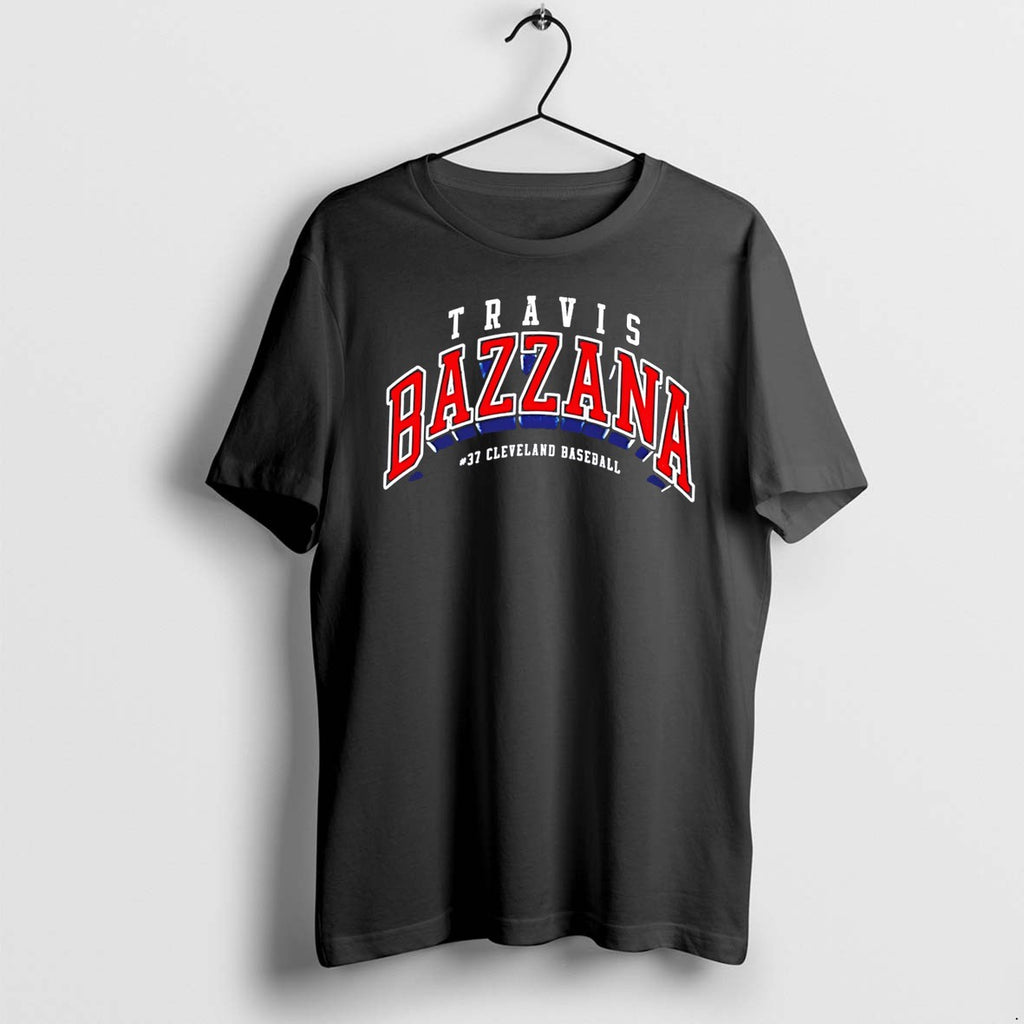 Original Travis Bazzana Cleveland Guardians Collegiate Arch Tee Tshirts Jpg