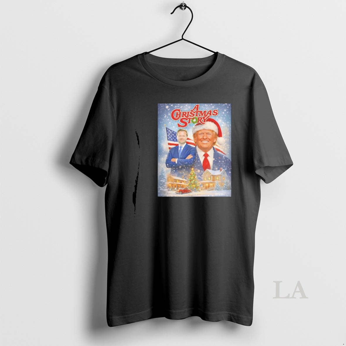 Original Trump And Vance A Christmas Story How America Is Back T-Shirts, Hoodie, Sweatshirt | DripVista.com