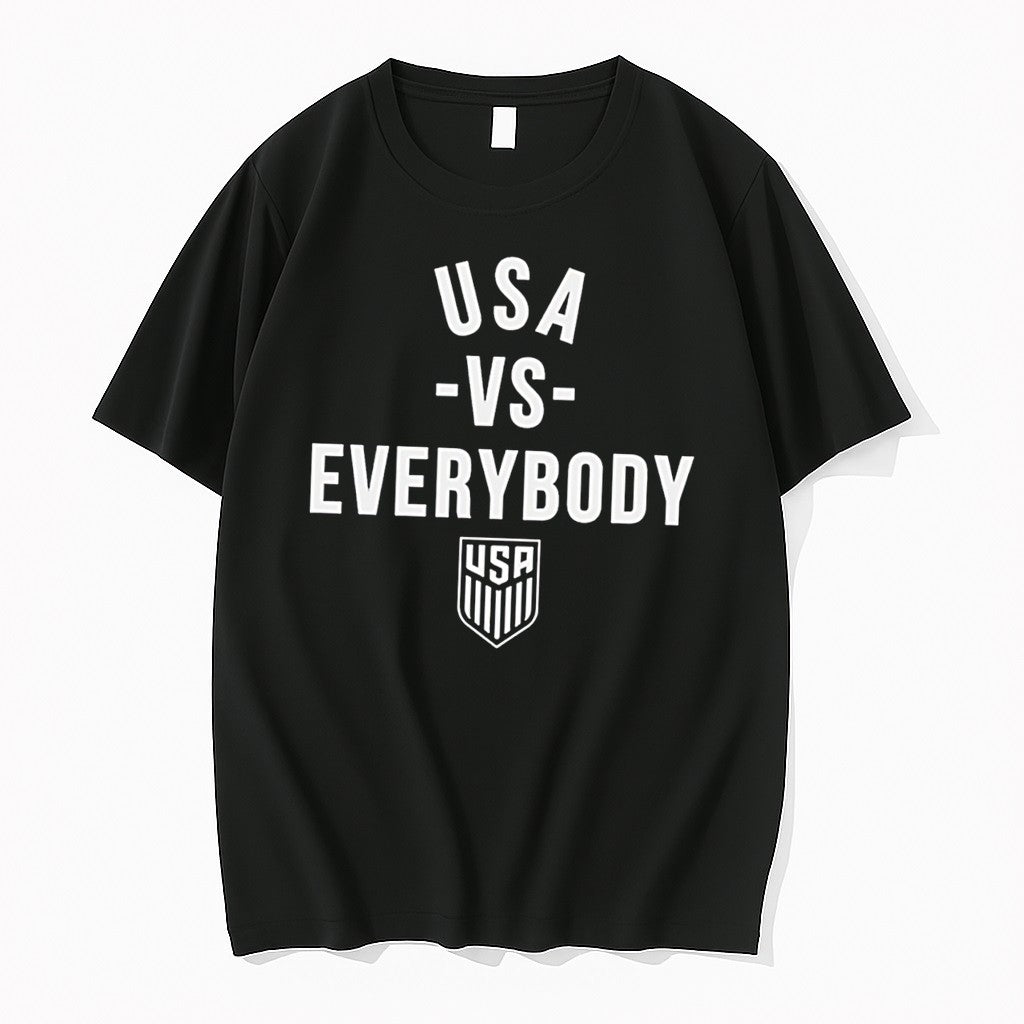 Original Us Soccer Vs Everybody Logo Tee Tshirts Jpg