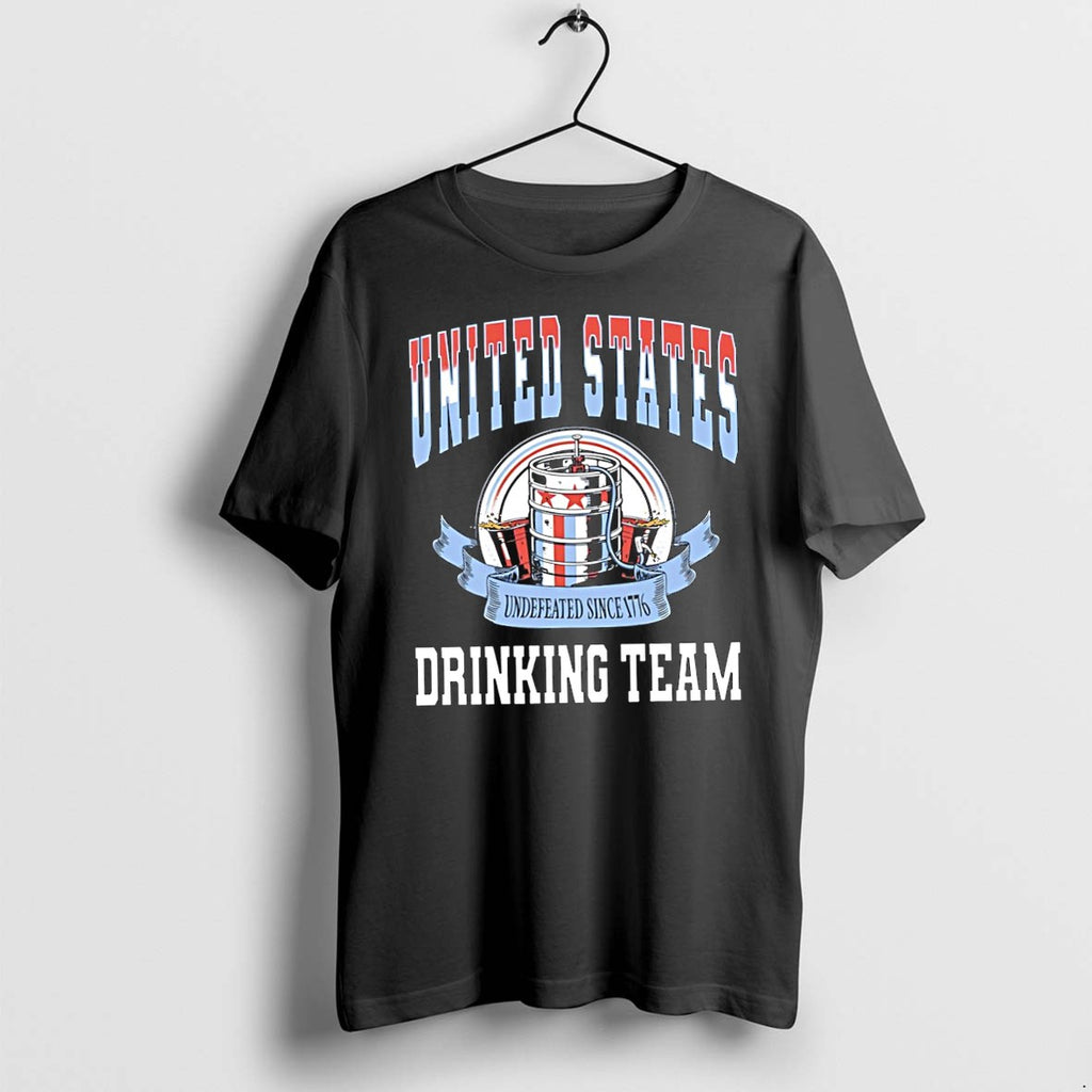 Original United States Drinking Team Undefeated Since 1776 Tshirts Jpg