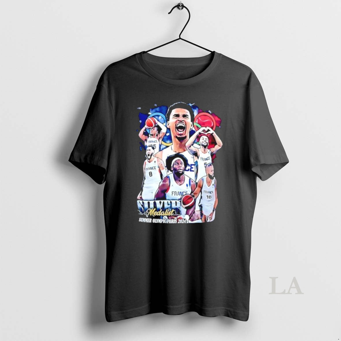 Original Victor Wembanyama Silver Medalist Summer Olympic Paris 2024 T-Shirts, Hoodie, Sweatshirt | DripVista.com