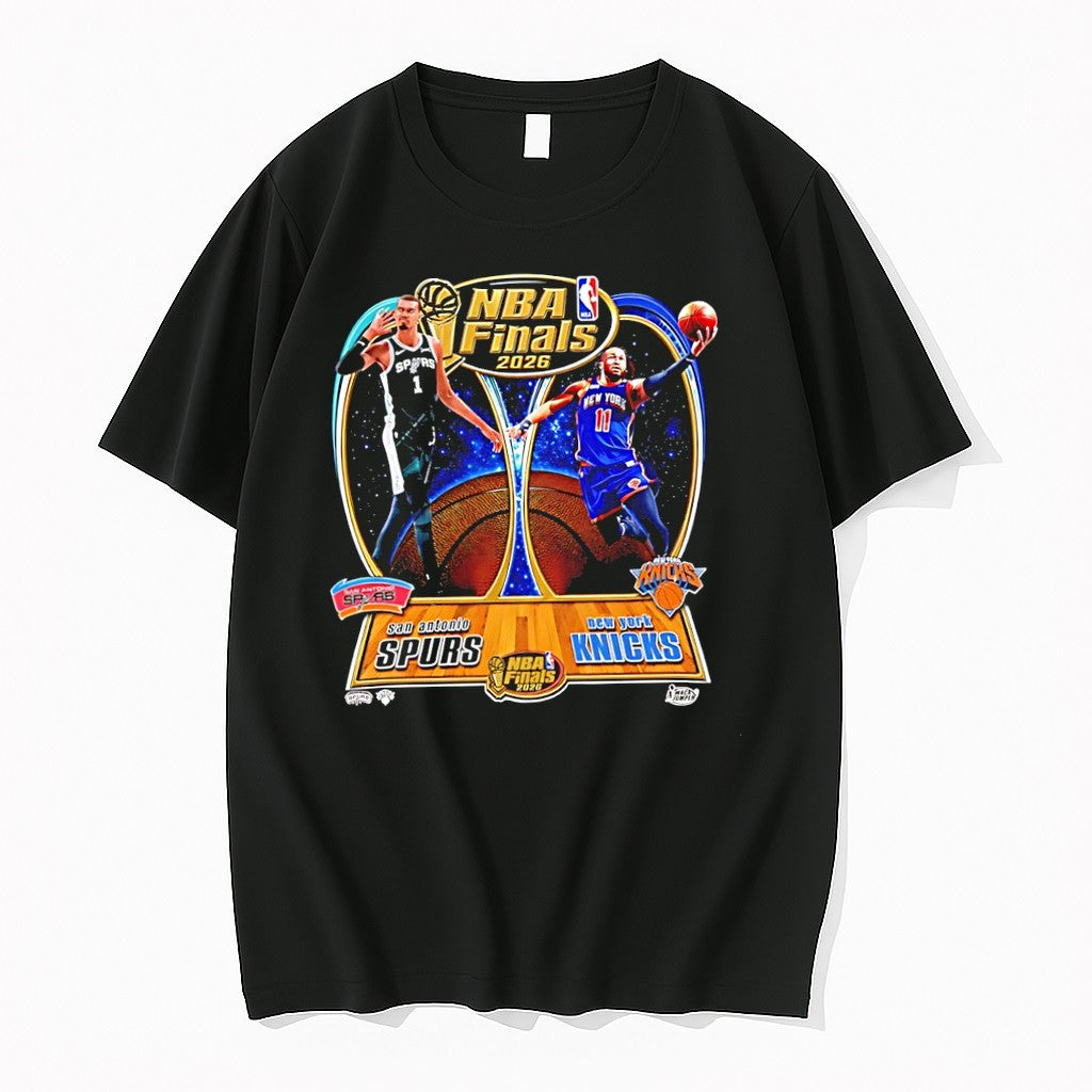 Original Victor And Jalen Nba Finals 2026 Spurs Vs Knicks Graphic Tshirts Jpg