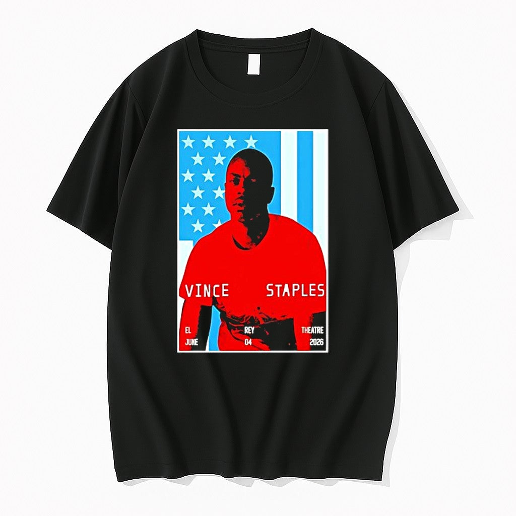 Original Vince Staples Los Angeles Ca Tour June 04 2026 Tshirts Jpg