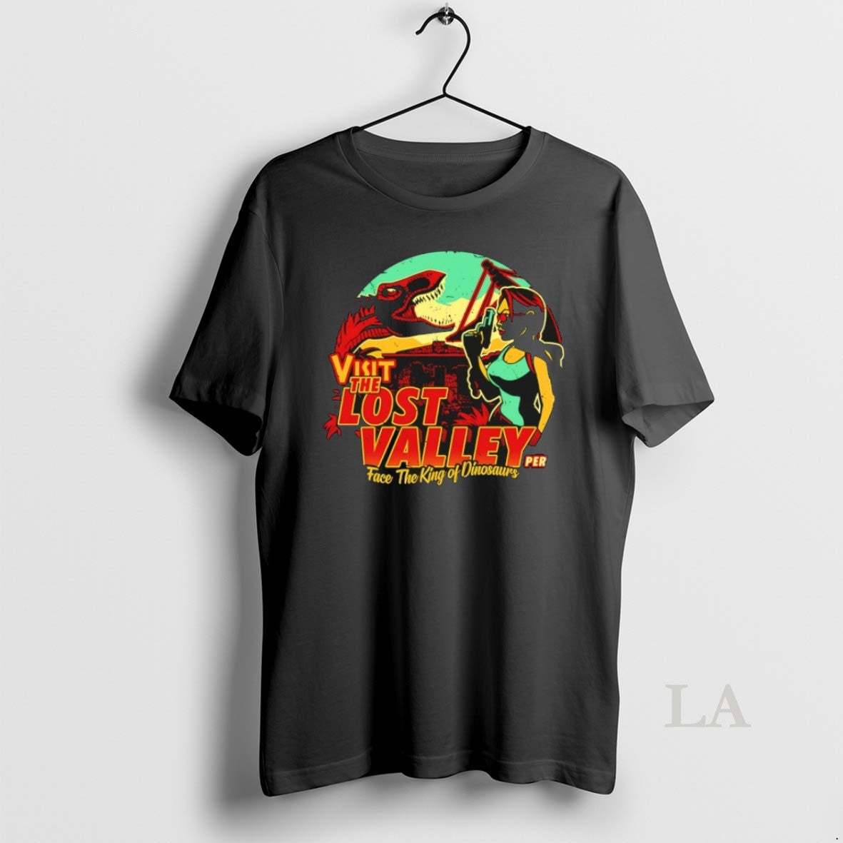 Original Visit The Lost Valley Face The King Of Dinosaurs T-Shirts, Hoodie, Sweatshirt | DripVista.com