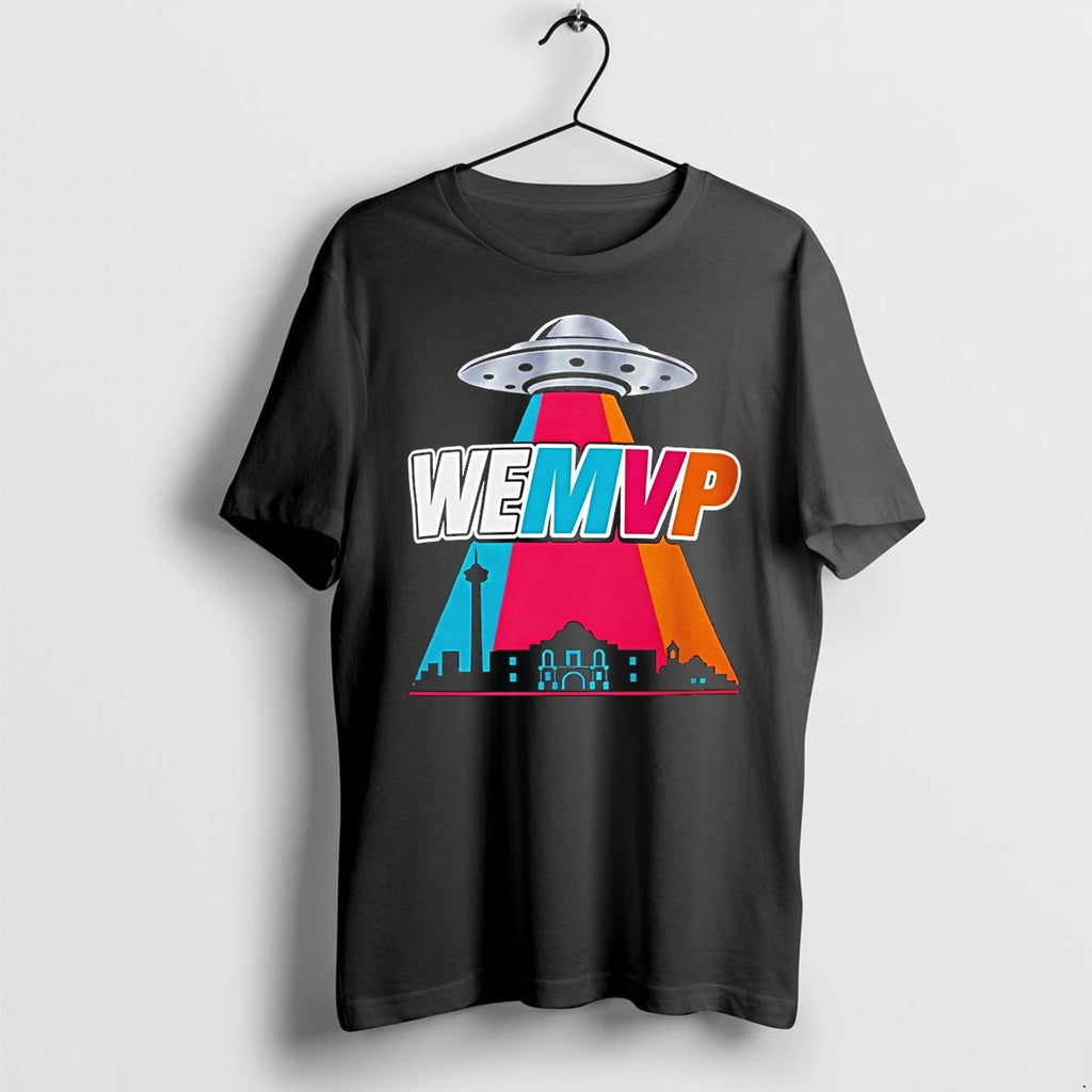 Original Wemvp Alien Ufo Victor Wembanyama San Antonio Spurs Fiesta Style Basketball Tshirts