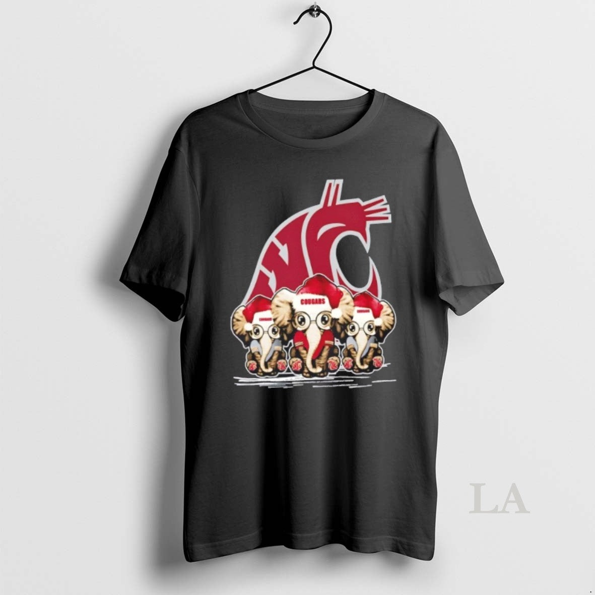 Original Washington State Cougars X Elephants Santa Hat Merry Christmas T-Shirts, Hoodie, Sweatshirt | DripVista.com