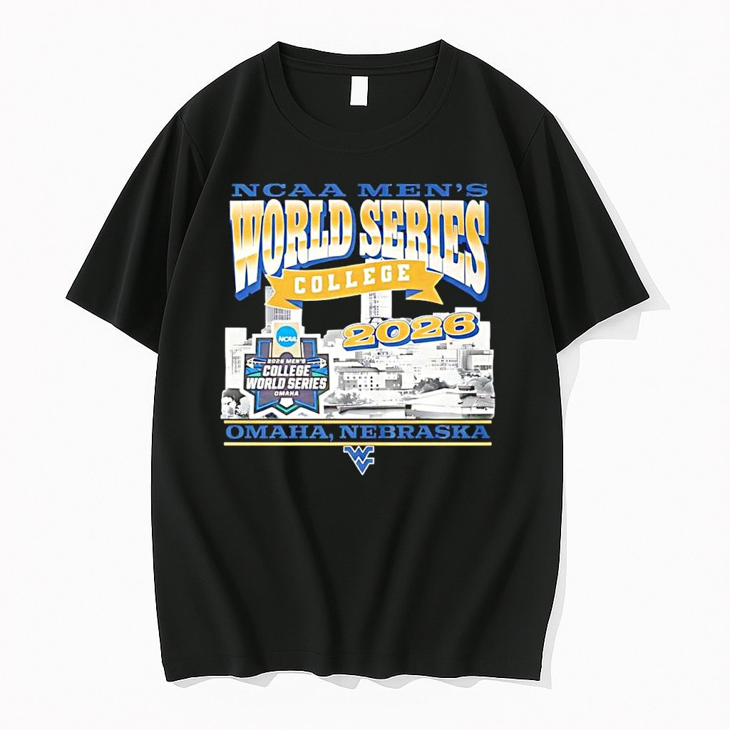Original West Virginia Mountaineers 2026 Ncaa Mens College World Series Omaha Nebraska Tshirts