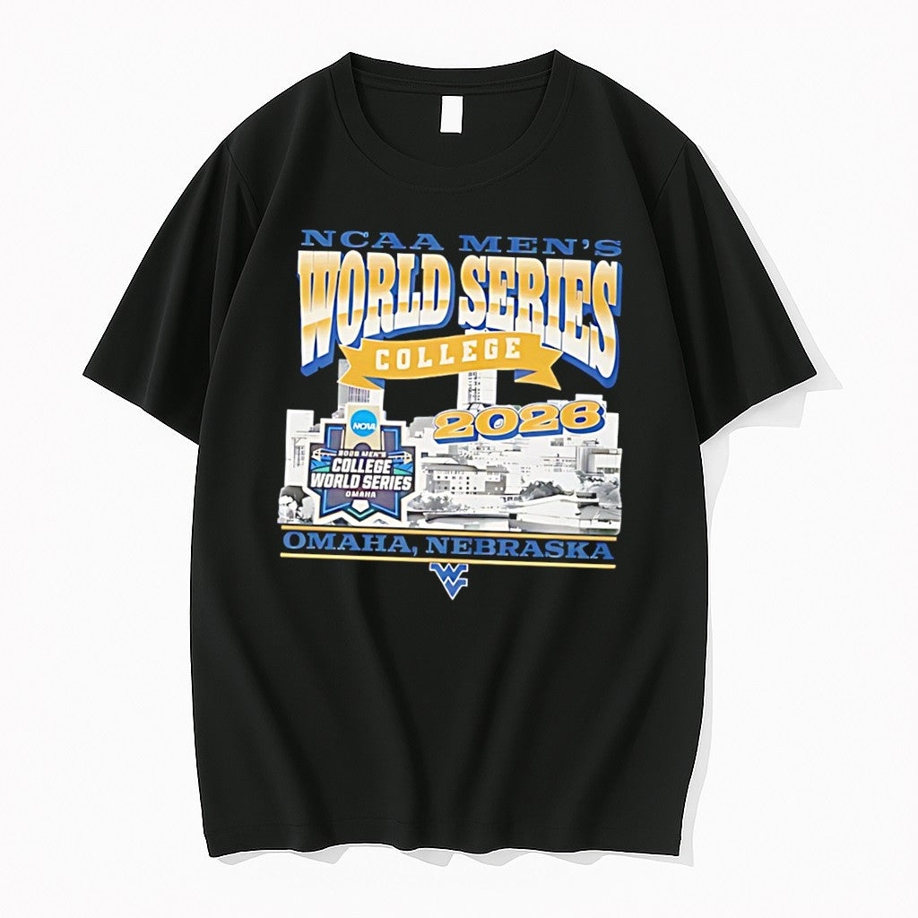 Original West Virginia Mountaineers 2026 Ncaa Mens World Series College Omaha Nebraska Tee Tshirts