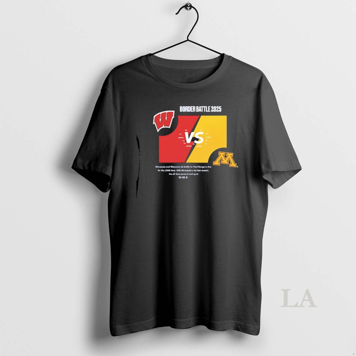 Original Wisconsin Vs Minnesota 2025 Border Battle T-Shirts, Hoodie, Sweatshirt | DripVista.com