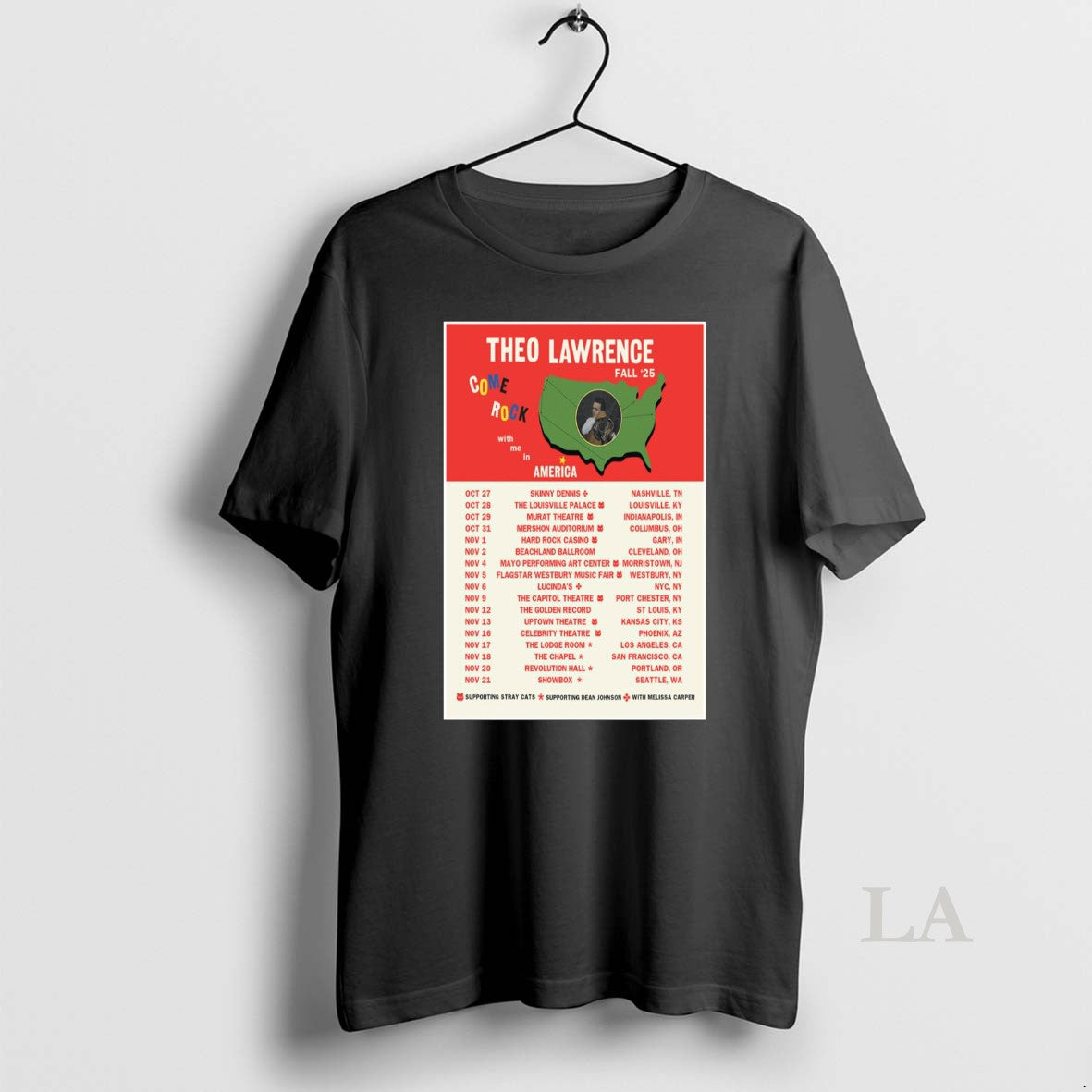Original Theo Lawrence Fall Winter Tour 2025