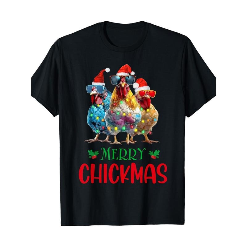 Ornament Chicken Farmer Christmas T-Shirt-100% cotton 220g made in usa Hoodie, Sweatshirt | DripVista.com