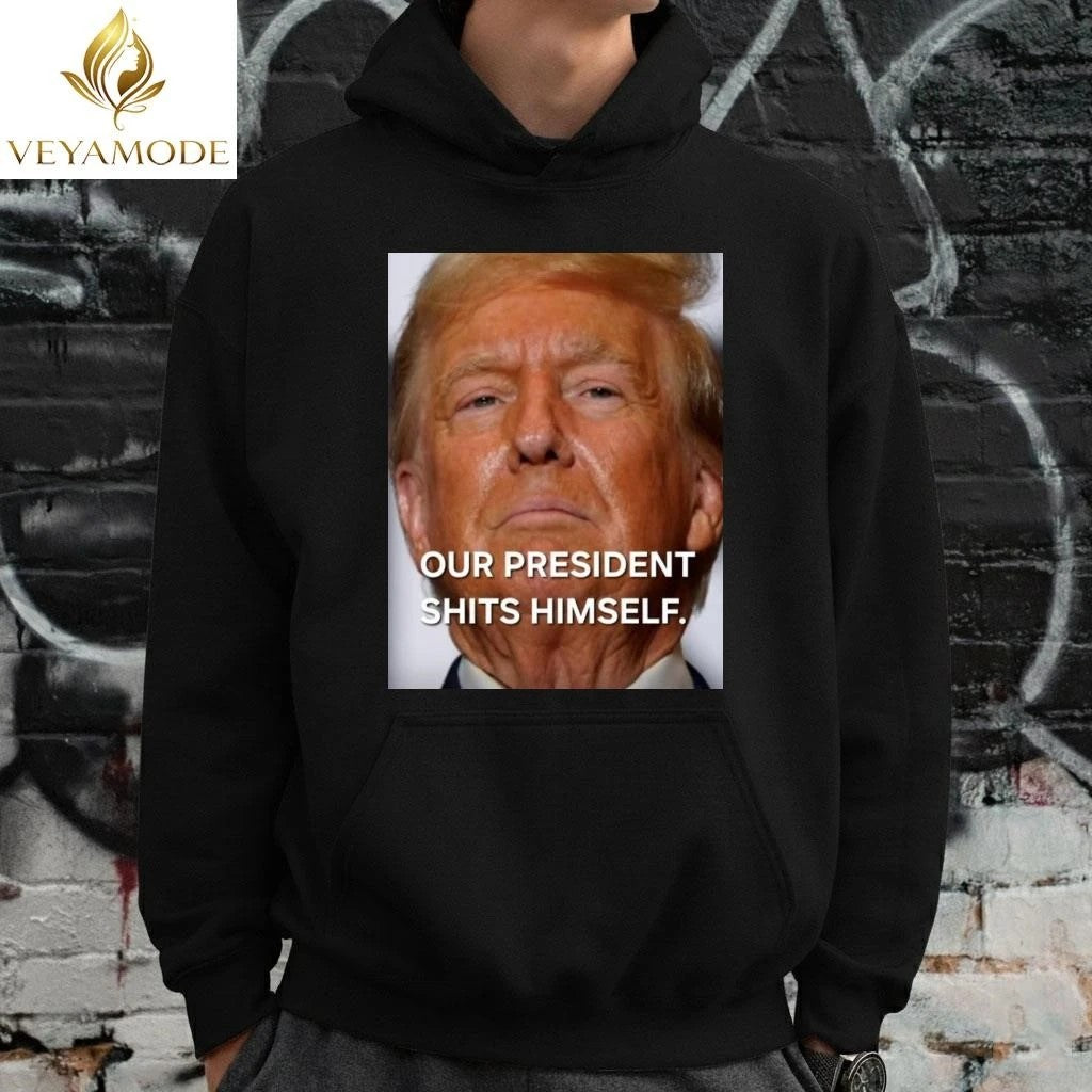 Our President shits himself Trump tee