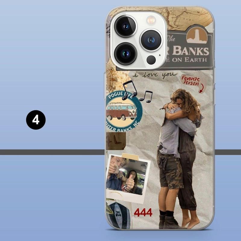Outer Banks Jiara Phone Case JJ Maybank Kiara Cover for iPhone 16Pro, 15, 14, 13, 12, Samsung S24Fe, S23, S22, A16, A55,...