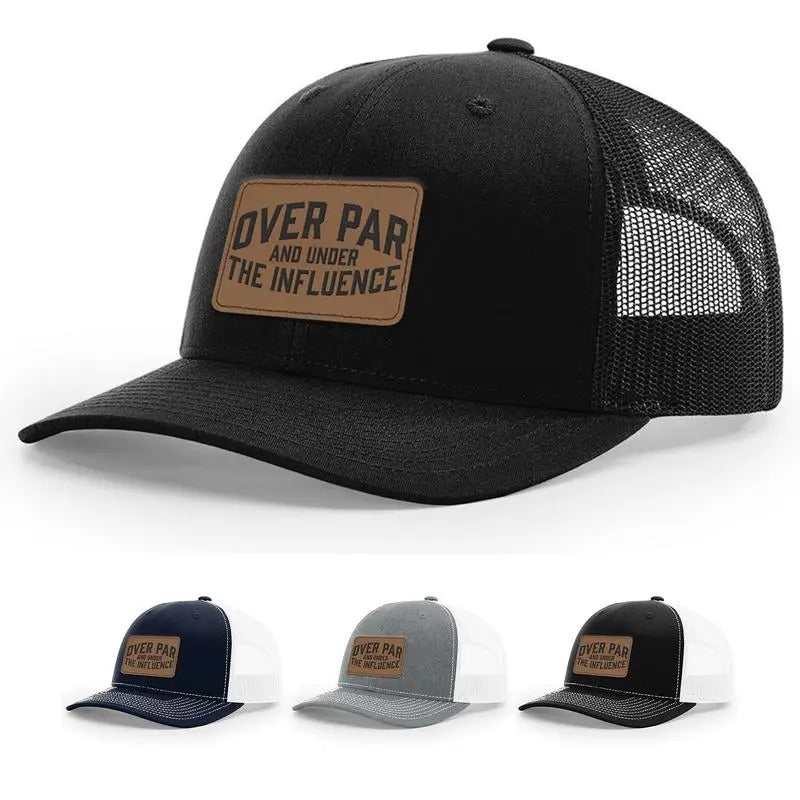 Over Par And Under The Influence Hat T-Shirts, Hoodie, Sweatshirt | DripVista.com