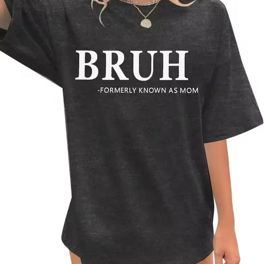 Oversized Tshirts for Women Mama Vintage Graphic Shirt - Overstimulated Moms Club Shirt Funny Graphic Shirts Casual Short Sleeve Tees Menswear Top