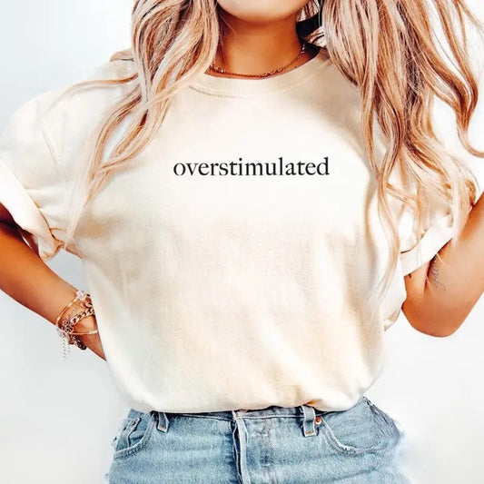 Overstimulated Shirt for Mom, Cowboy Frog Shirt, Unhinged TShirt, Weirdcore Clothing, Gen Z Shirt, Weird Stuff Funny TShirt