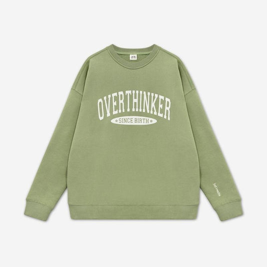 Overthinker Since Birth Crewneck Sweatshirt DRG,