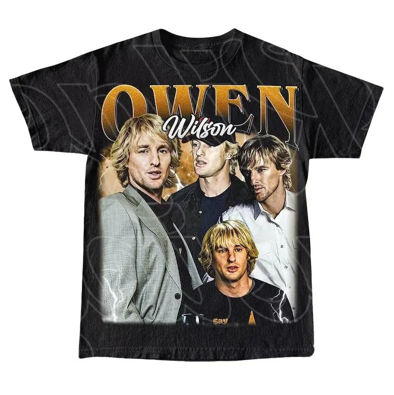 Owen Wilson Vintage T-Shirt, Gift For Fans, Movie Fan Shirt, Movie Shirt