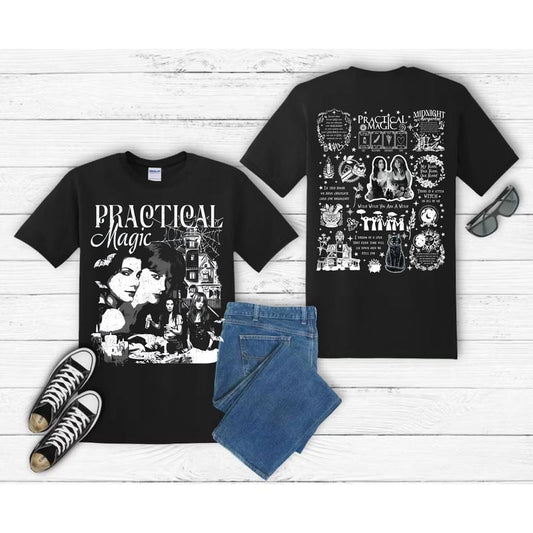 Owens Sister Shirt, Witch Sisters Shirt, Gifts for Halloween, Witchy Halloween Apparel, Practical Magic Movie Shirt, Old Gothic Halloween Movie Shirt