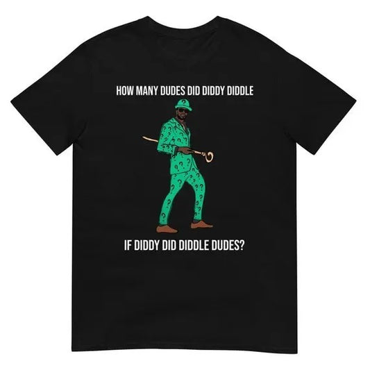 P Diddy The Riddler Biggie Shirt, Funny Diddler Unisex Tee