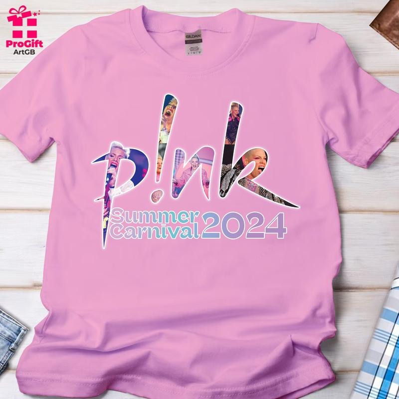 P!nk Summer Carnival 2024 T shirt, Trustfall Album Shirt, Pink Singer Tour T shirt, Music Festival T shirt, Concert Apparel T shirt