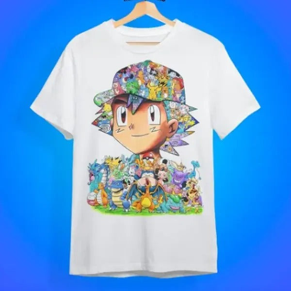 P0kem0n Anime Vintage Unisex T-Shirt Hoodie, Sweatshirt | DripVista.com