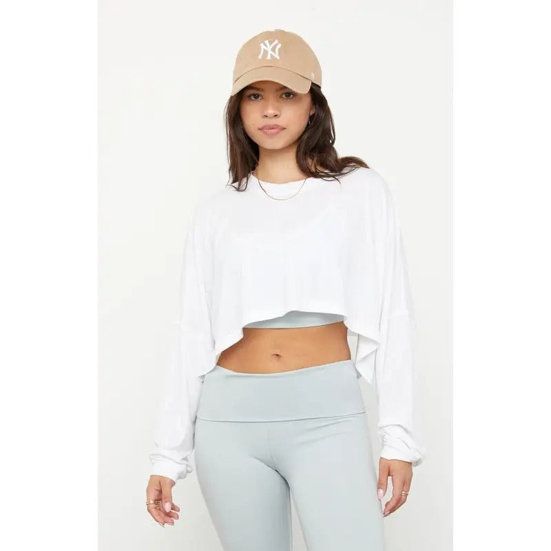 PAC 1980 Women's Active Go With The Flow Long Sleeve T-Shirt Hoodie, Sweatshirt | DripVista.com