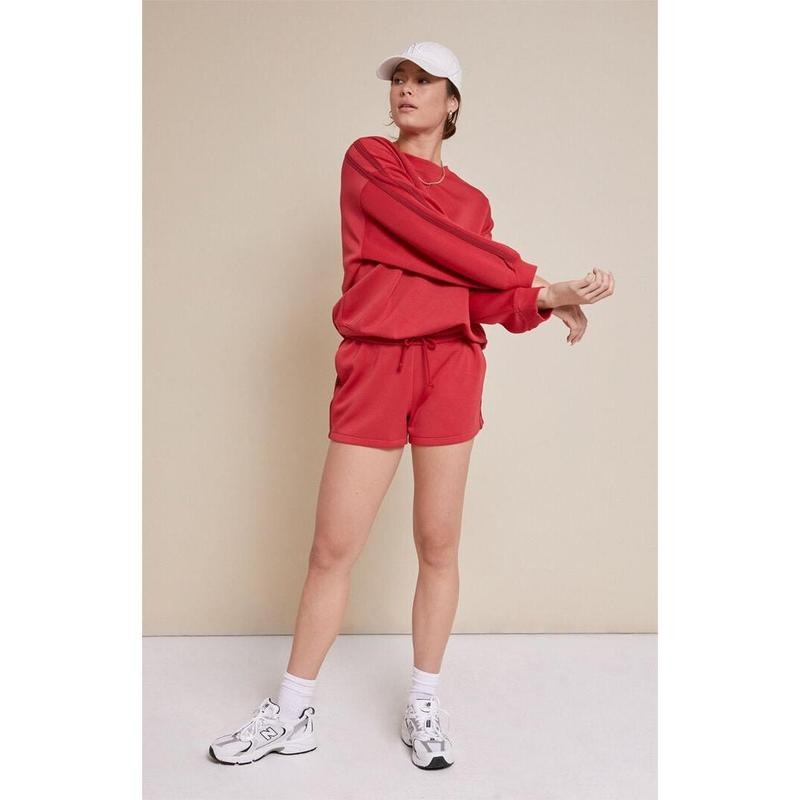 PAC 1980 Women's Active Stripe Bias Sweatshirt T-Shirts, Hoodie | DripVista.com