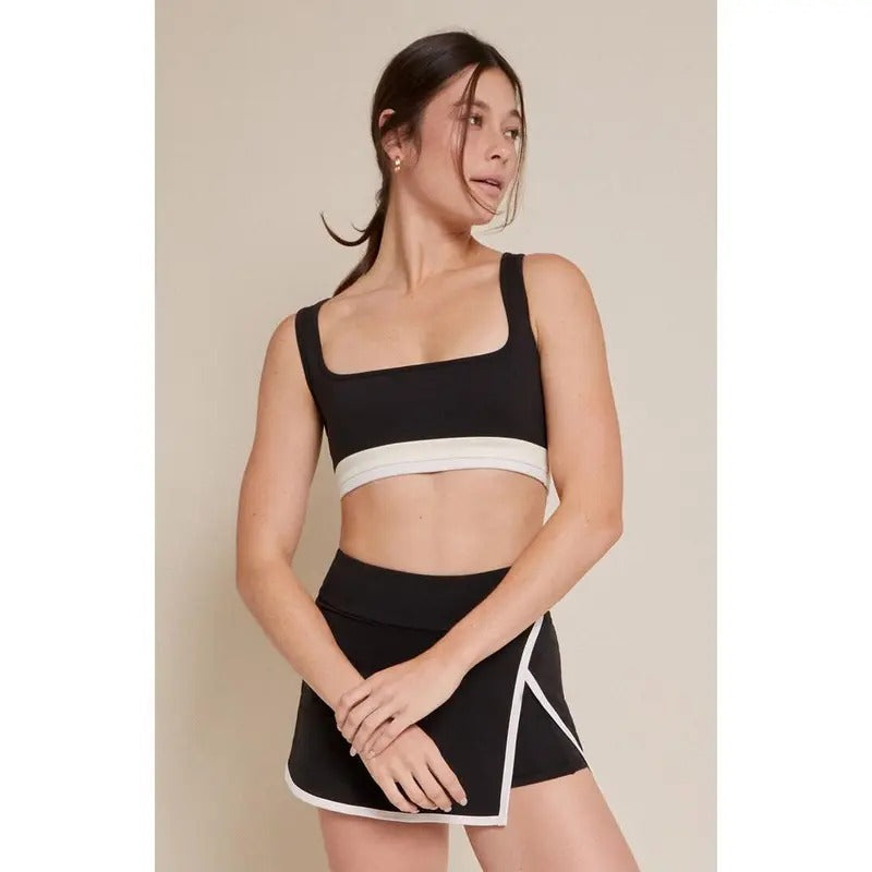 PAC 1980 Women's PAC WHISPER Active Black Double Bias Sports Bra T-Shirts, Hoodie, Sweatshirt | DripVista.com