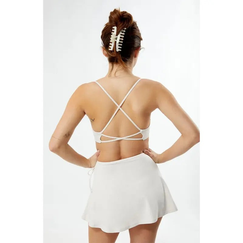 PAC 1980 Women's PAC WHISPER Active June Twist Front Sports Bra T-Shirts, Hoodie, Sweatshirt | DripVista.com