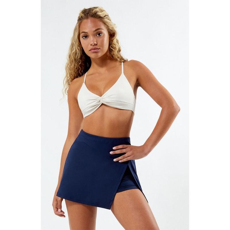 PAC 1980 Women's PAC WHISPER Active Navy Osa Mini Skirt T-Shirts, Hoodie, Sweatshirt | DripVista.com