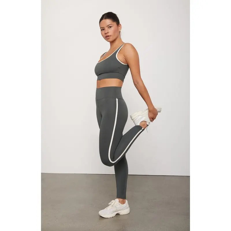 PAC 1980 Women's PAC WHISPER Active Side Stripe Yoga Pants T-Shirts, Hoodie, Sweatshirt | DripVista.com