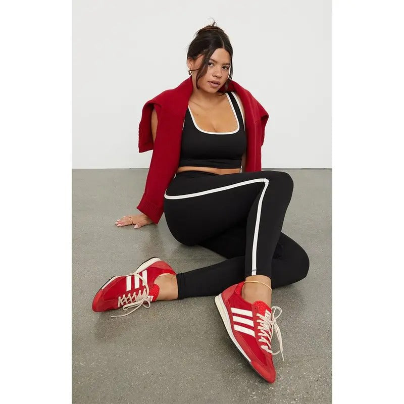 PAC 1980 Women's PAC WHISPER Active Side Stripe Yoga Pantsstyle{n002}2 T-Shirts, Hoodie, Sweatshirt | DripVista.com