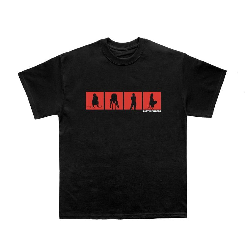 PARTYNEXTDOOR 4 Black Logo T-shirt Hoodie, Sweatshirt | DripVista.com