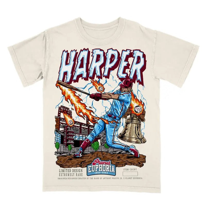 PE Bryce Harper Planet Euphoria Shirt, Vintage 90s Unisex Tee Various Sizes and Colors, shirt trend, shirt trend Hoodie,...