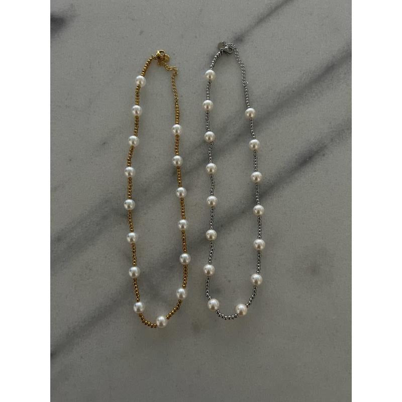 PEARL BEADED NECKLACE T-Shirts, Hoodie, Sweatshirt | DripVista.com