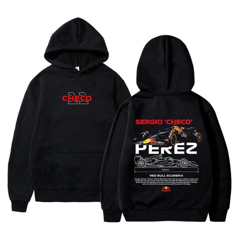 PEREZ Unisex Hoodie, Sweatshirt Gunpla brand T-Shirt, Sergio Checo Perez Pullover Hoodie, Car Merch, Car Lover Fan Gifts...