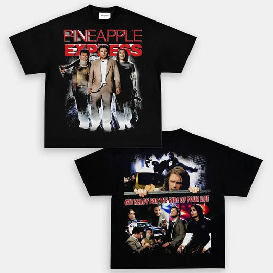 PINEAPPLE EXPRESS TEE Trending Movie T shirt Vintage 90s T-shirt gift for Movie fans gift for him gift for her unisex T-shirt Urbanwear Shirt Casual Fabric