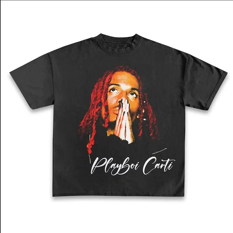 PLAYBOI CARTI T-SHIRT Rap Concert Hip Hop Shirt, Gift For Fans Shirt Hoodie, Sweatshirt | DripVista.com