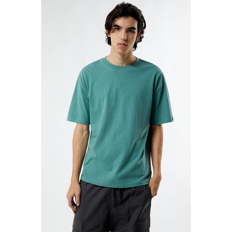 PS Basics Men's Basic Oversized T-Shirt Hoodie, Sweatshirt | DripVista.com