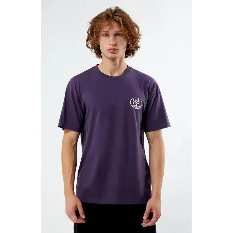 PS Basics Men's Circle Embroidered T-Shirt Hoodie, Sweatshirt | DripVista.com