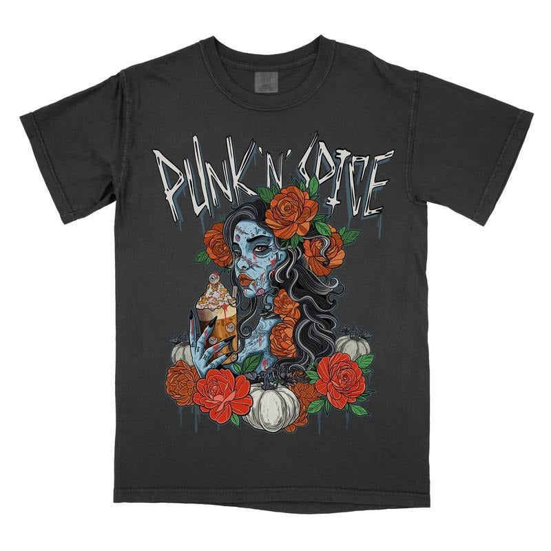 PUNK 'N' SPICE - Comfort Colors Graphic Tee Menswear