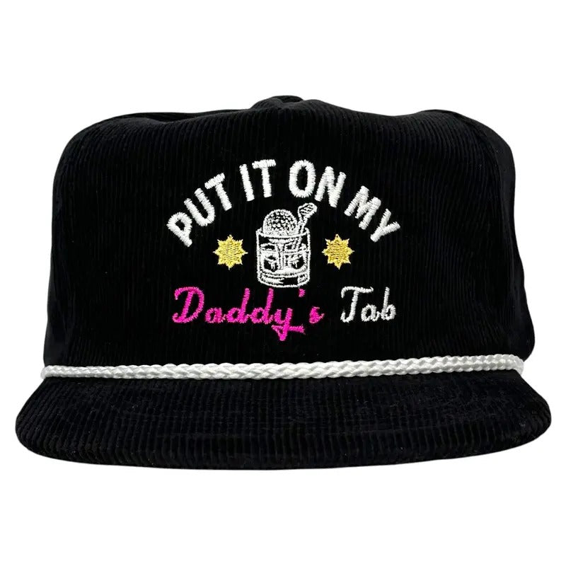 PUT IT ON MY DADDYS TAB HAT Custom Embroidered T-Shirts, Hoodie, Sweatshirt | DripVista.com