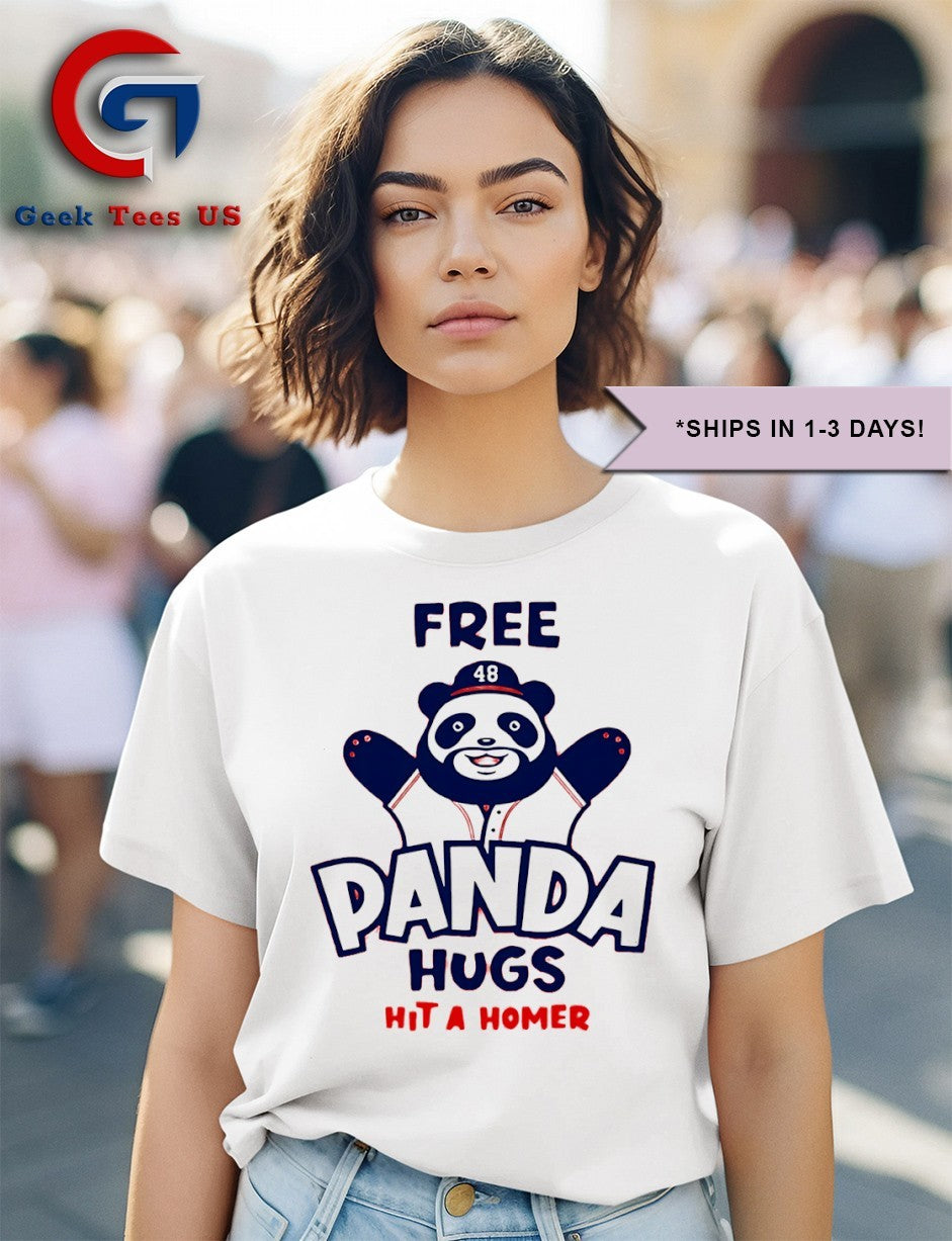 Pablo Sandoval Free Panda Hugs hit a Homer Atlanta Braves shirt