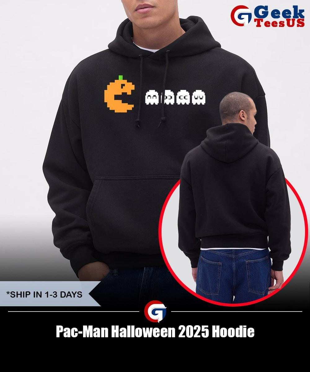 Pac-Man Halloween 2025 shirt