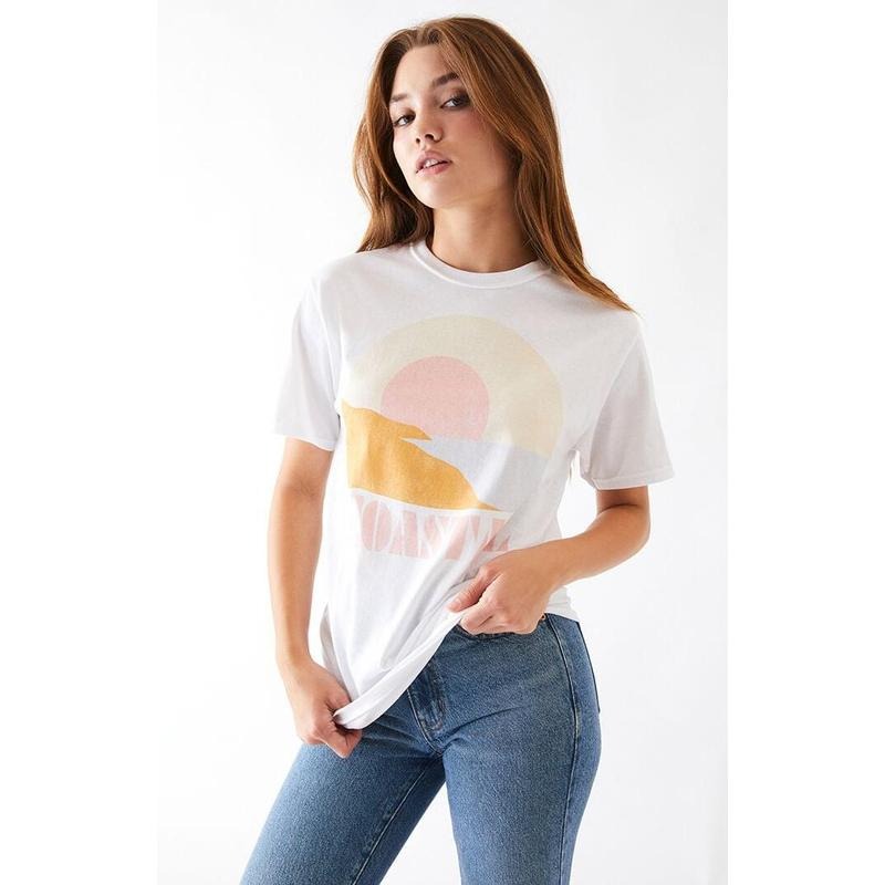 PacSun Women's Coastal T-Shirt Hoodie, Sweatshirt | DripVista.com