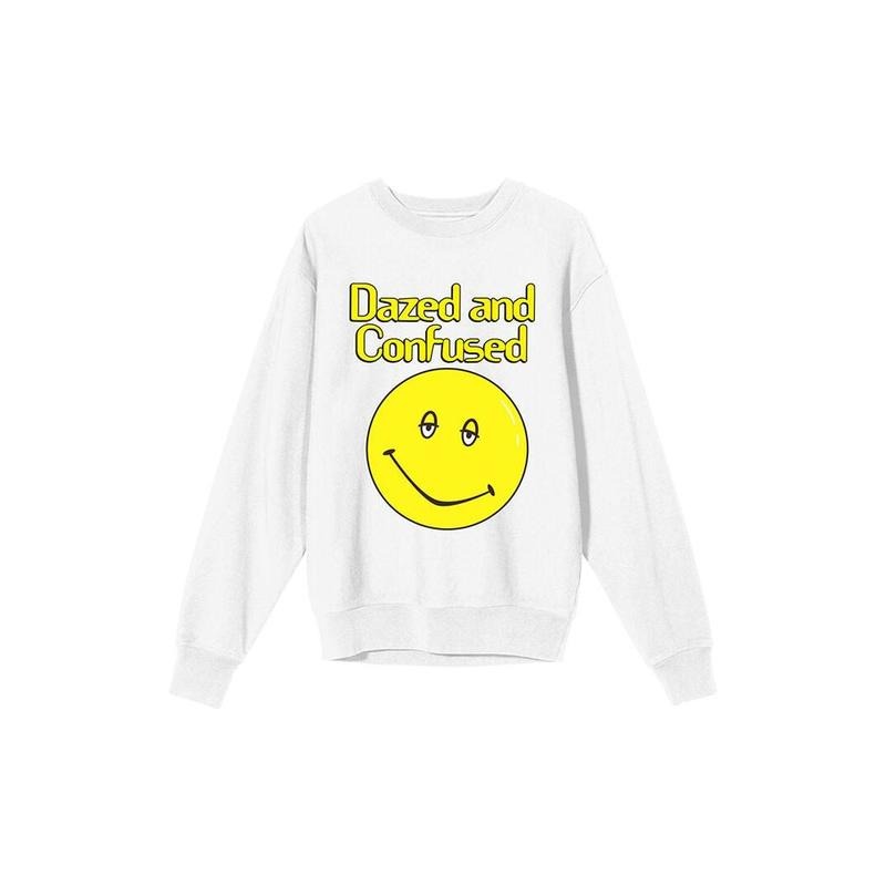 PacSun Women's Dazed & Confused Smiley Sweatshirt T-Shirts, Hoodie | DripVista.com